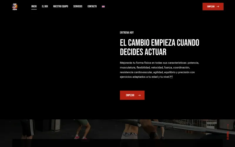 Portada de la web de Box Akyles